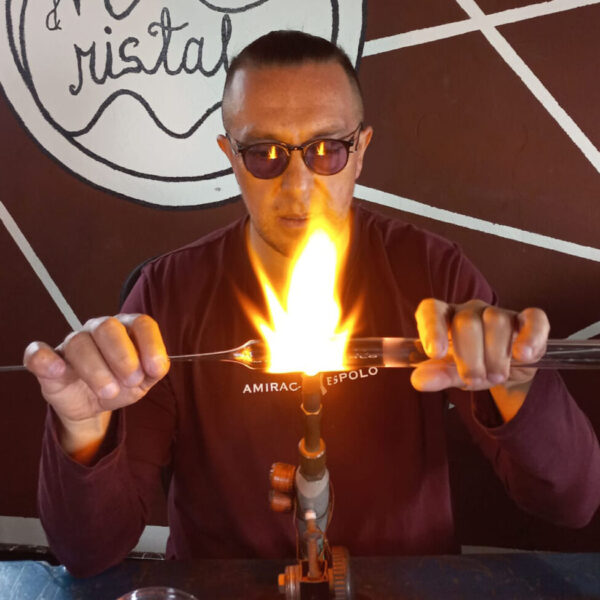 La magia del vidrio soplado